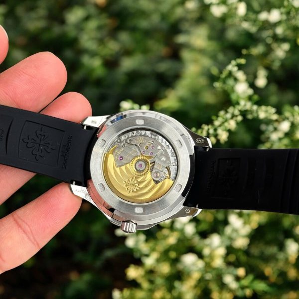 Đồng Hồ Patek Philippe Chế Tác Máy Thuỵ Sỹ Aquanaut 5261 Mặt Số Đen 40mm (3)