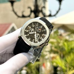Đồng Hồ Patek Philippe Chế Tác Máy Thuỵ Sỹ Aquanaut 5261 Mặt Số Xám 40mm (3)