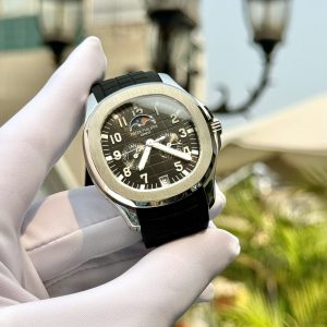 Đồng Hồ Patek Philippe Chế Tác Máy Thuỵ Sỹ Aquanaut 5261 Mặt Số Xám 40mm (3)