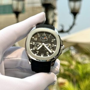 Đồng Hồ Patek Philippe Chế Tác Máy Thuỵ Sỹ Aquanaut 5261 Mặt Số Xám 40mm (3)
