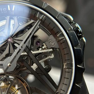 Đồng Hồ Roger Dubuis Replica 11 Excalibur Titanium RDDBEX0889 Bộ Chuyển Động Tourbillon BBR 42mm (2)