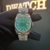Đồng Hồ Rolex DateJust Mặt Xanh Green Replica 11 Niềng Khía Lướt Nhà Máy EW 41mm