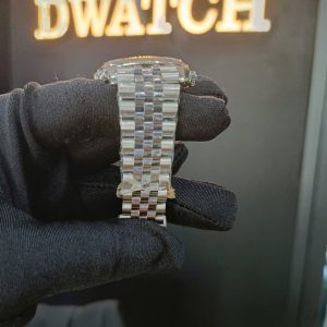 Đồng Hồ Rolex DateJust Super Fake Mặt Xanh Blue Cọc Số Dạ Qaung Lướt Nhà Máy EW 36mm