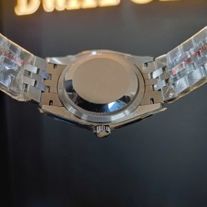 Đồng Hồ Rolex DateJust Super Fake Mặt Xanh Blue Cọc Số Dạ Qaung Lướt Nhà Máy EW 36mm