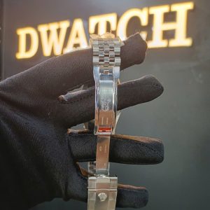 Đồng Hồ Rolex DateJust Super Fake Mặt Xanh Blue Cọc Số Dạ Qaung Lướt Nhà Máy EW 36mm
