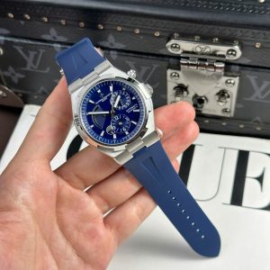 Đồng Hồ Vacheron Constantin Overseas Dual Time 47450 Rep 11 Màu Xanh Dương Nhà Máy 9F 42mm (2)