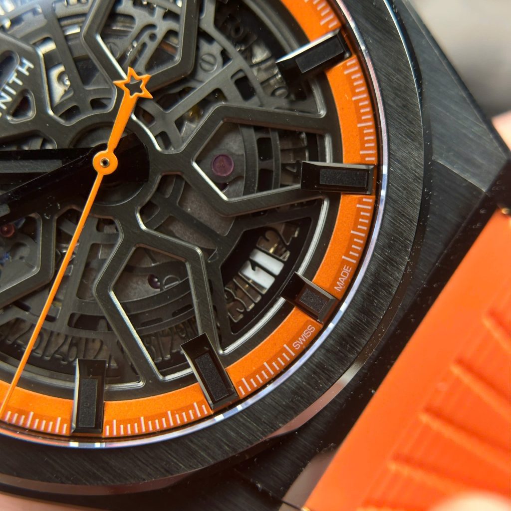 Đồng Hồ Zenith Defy Classic Replica 11 Màu Cam Xưởng LF 41mm (1)