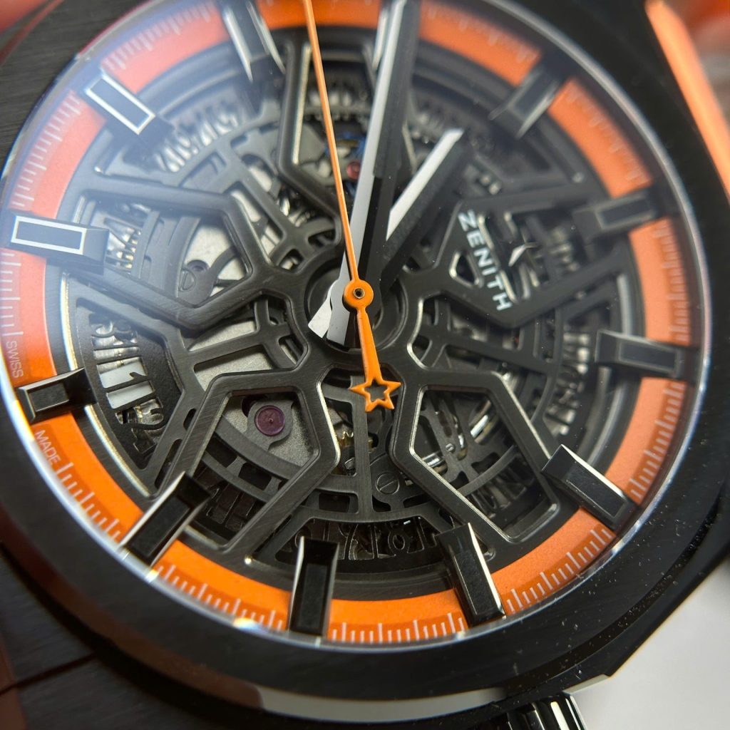 Đồng Hồ Zenith Defy Classic Replica 11 Màu Cam Xưởng LF 41mm (1)