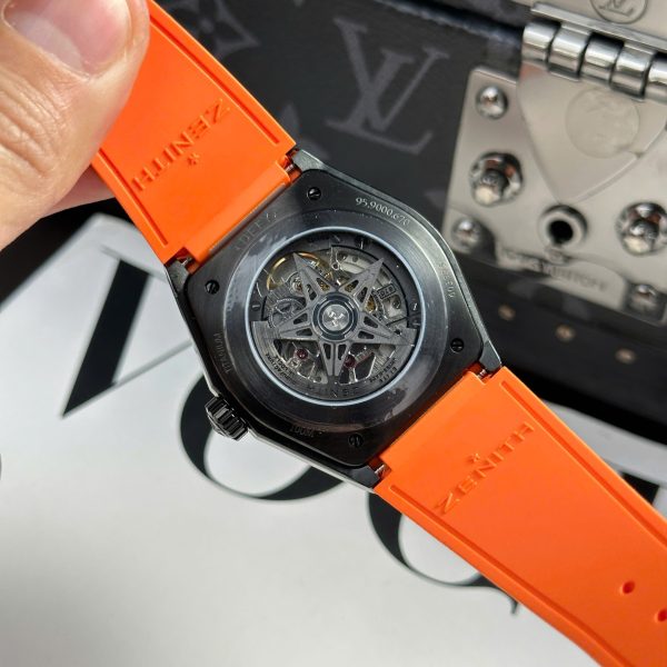 Đồng Hồ Zenith Defy Classic Replica 11 Màu Cam Xưởng LF 41mm (1)