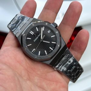 Đồng Hồ Audemars Piguet Chế Tác Royal Oak 15500 Gốm Đen Nhà Máy APS 41mm (1)