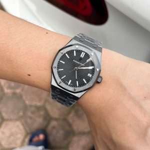 Đồng Hồ Audemars Piguet Chế Tác Royal Oak 15500 Gốm Đen Nhà Máy APS 41mm (1)