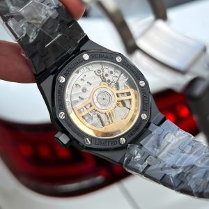 Đồng Hồ Audemars Piguet Chế Tác Royal Oak 15500 Gốm Đen Nhà Máy APS 41mm (1)