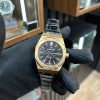 Đồng Hồ Audemars Piguet Lướt Royal Oak 15400 Rep 11 Mạ Vàng Hồng Mặt Đen 41mm (2)