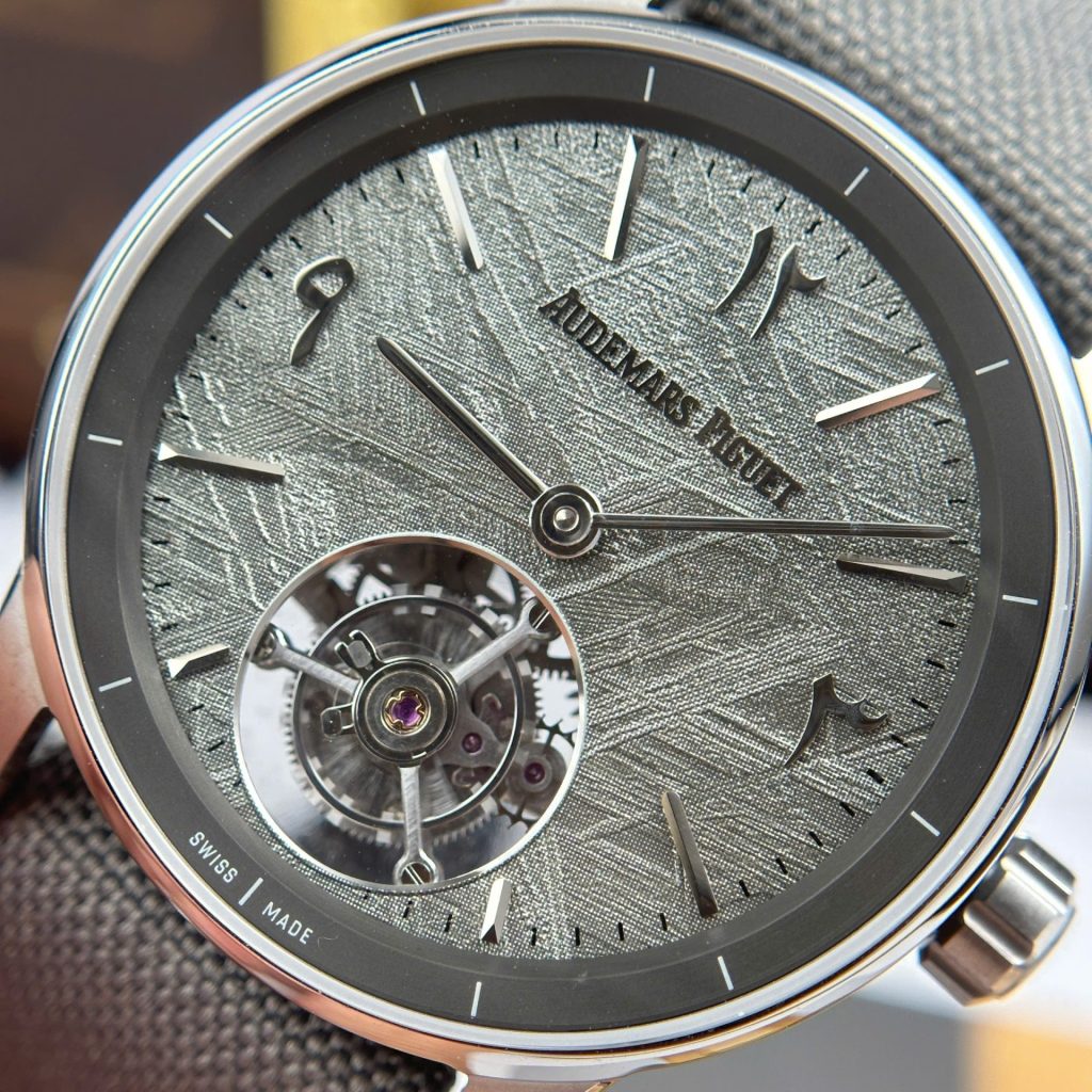 Đồng Hồ Audemars Piguet Replica 11 Code 11.59 ref.26396 Tourbillon Mặt Thiên Thạch 41mm (1)