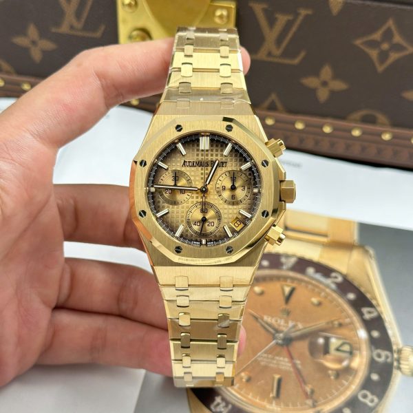 Đồng Hồ Audemars Piguet Replica 11 Royal Oak 26240 Mặt Số Grande Tapisserie Xưởng APS 41mm (2)
