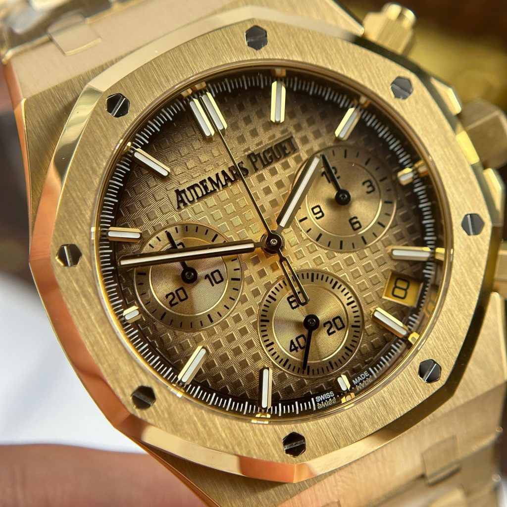 Đồng Hồ Audemars Piguet Replica 11 Royal Oak 26240 Mặt Số Grande Tapisserie Xưởng APS 41mm (2)