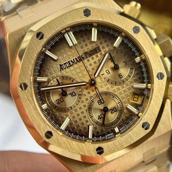 Đồng Hồ Audemars Piguet Replica 11 Royal Oak 26240 Mặt Số Grande Tapisserie Xưởng APS 41mm (2)