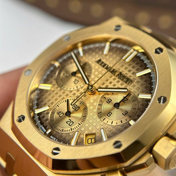 Đồng Hồ Audemars Piguet Replica 11 Royal Oak 26240 Mặt Số Grande Tapisserie Xưởng APS 41mm (2)