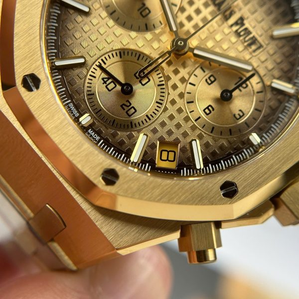 Đồng Hồ Audemars Piguet Replica 11 Royal Oak 26240 Mặt Số Grande Tapisserie Xưởng APS 41mm (2)