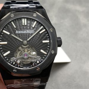 Đồng Hồ Audemars Piguet Royal Oak 26522CE Tourbillon Gốm Đen Nhà Máy BBR 41mm (5)