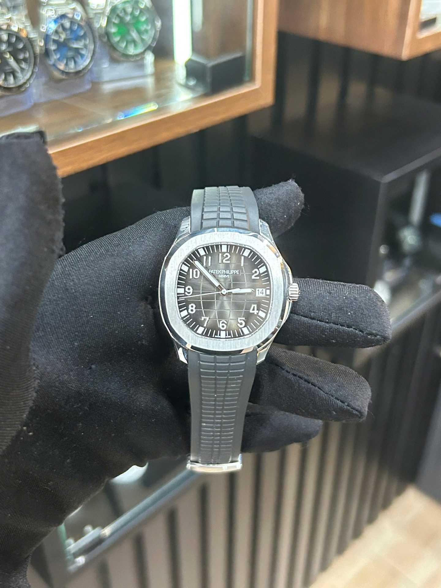 Đồng Hồ Cũ Patek Philippe Aquanaut 5167A Replica 11 Màu Xám Xưởng 3K 40mm (2)
