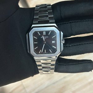 Đồng Hồ Cũ Patek Philippe Cubitus 5821 Mặt Đen Replica Nhà Máy TW 45mm (2)
