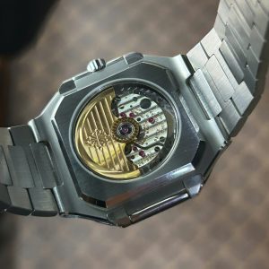 Đồng Hồ Cũ Patek Philippe Cubitus 5821 Mặt Đen Replica Nhà Máy TW 45mm (2)