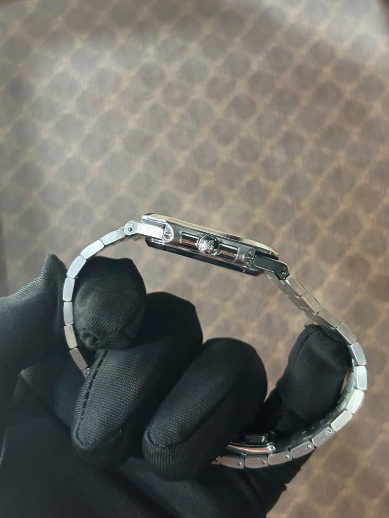 Đồng Hồ Cũ Patek Philippe Cubitus 5821 Mặt Đen Replica Nhà Máy TW 45mm (2)