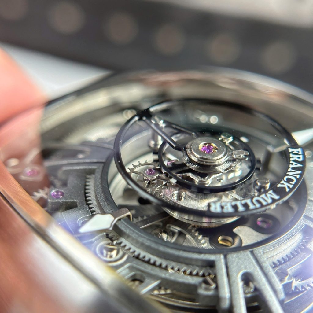 Đồng Hồ Franck Muller Curvex CX Grand Central Tourbillon Skeleton Replica Cao Cấp 42x56mm (2)