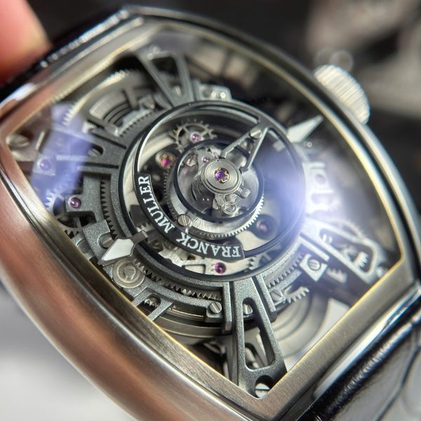 Đồng Hồ Franck Muller Curvex CX Grand Central Tourbillon Skeleton Replica Cao Cấp 42x56mm (2)