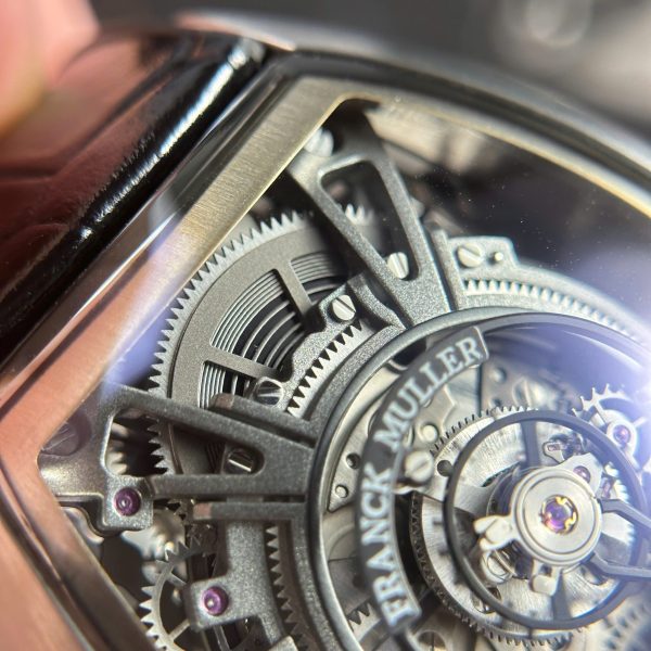 Đồng Hồ Franck Muller Curvex CX Grand Central Tourbillon Skeleton Replica Cao Cấp 42x56mm (2)