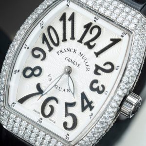 Đồng Hồ Franck Muller Rep Cao Cấp Vanguard V32 Mặt Trắng Vỏ Đính Kim Cương Moissanite 36mm (2)