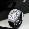 Đồng Hồ Franck Muller Rep Cao Cấp Vanguard V32 Mặt Trắng Vỏ Đính Kim Cương Moissanite 36mm (2)