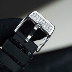 Đồng Hồ Franck Muller Rep Cao Cấp Vanguard V32 Mặt Trắng Vỏ Đính Kim Cương Moissanite 36mm (2)