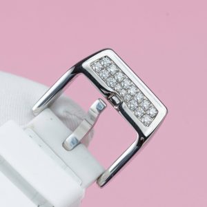 Đồng Hồ Franck Muller Vanguard V32 Màu Trắng Replica 11 Vỏ Đính Kim Cương Moissanite 36mm (2)