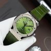 Đồng Hồ Hublot Rep Cao Cấp Classic Fusion Titanium Màu Xanh Lá Cây Máy SW300 Dây Da Cá Sấu 42mm (2)