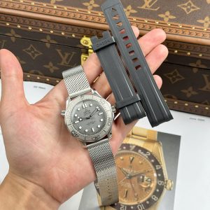 Đồng Hồ Omega Chế Tác Seamaster Diver 300m Màu Xám Nhà Máy VS 42mm (1)