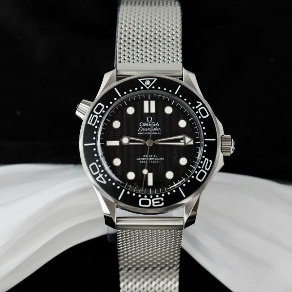 Đồng Hồ Omega Replica 11 Seamaster Driver 300 Màu Đen Xưởng VS 42mm (2)
