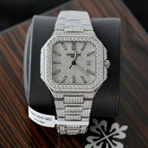 Đồng Hồ Patek Philippe Cubitus 5821 Đính Full Kim Cương Nhân Tạo Hong Kong 45mm (2)