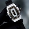 Đồng Hồ Richard Mille Chế Tác RM07-01 Nữ Đính Đá Dây Cao Su Đen Xưởng ZF 36mm (2)