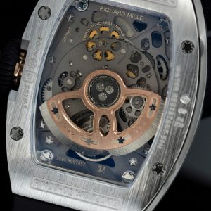 Đồng Hồ Richard Mille Chế Tác RM07-01 Nữ Đính Đá Dây Cao Su Đen Xưởng ZF 36mm (2)