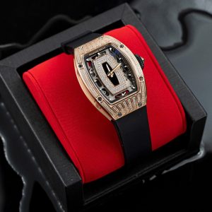 Đồng Hồ Richard Mille Chế Tác RM07-01 Nữ Mạ Vàng Hồng Xưởng ZF 36mm (2)
