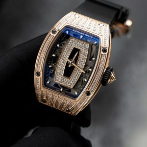Đồng Hồ Richard Mille Chế Tác RM07-01 Nữ Mạ Vàng Hồng Xưởng ZF 36mm (2)
