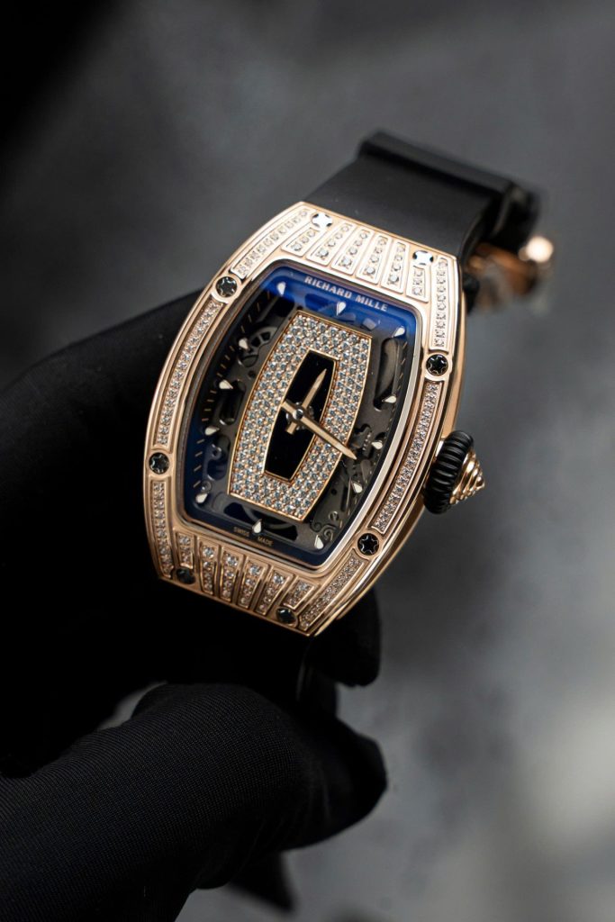 Đồng Hồ Richard Mille Chế Tác RM07-01 Nữ Mạ Vàng Hồng Xưởng ZF 36mm (2)