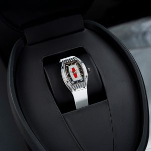 Đồng Hồ Richard Mille Rep 11 RM07-01 Nữ Máy Cơ Dây Cao Su Trắng Xưởng ZF 36mm (2)