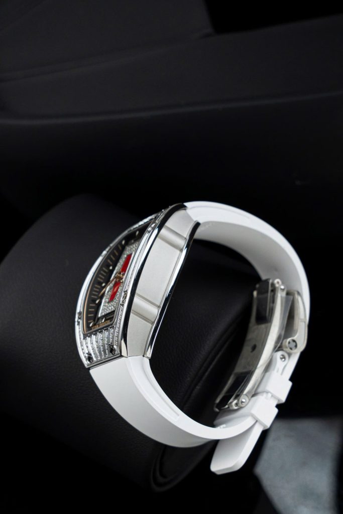 Đồng Hồ Richard Mille Rep 11 RM07-01 Nữ Máy Cơ Dây Cao Su Trắng Xưởng ZF 36mm (2)