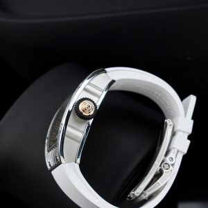 Đồng Hồ Richard Mille Rep 11 RM07-01 Nữ Máy Cơ Dây Cao Su Trắng Xưởng ZF 36mm (2)