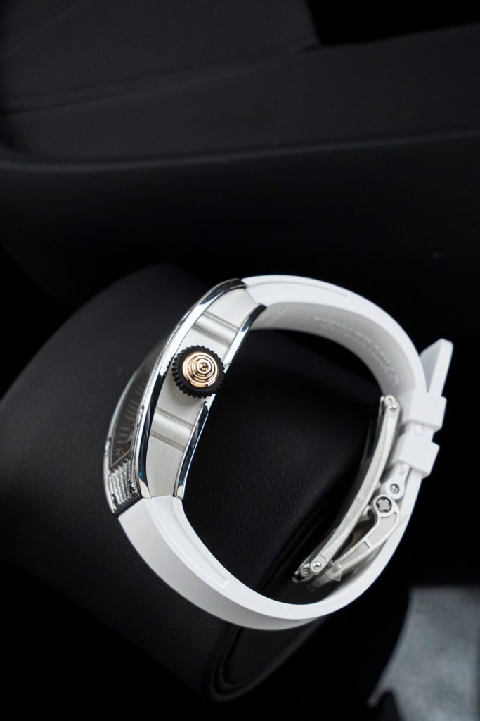 Đồng Hồ Richard Mille Rep 11 RM07-01 Nữ Máy Cơ Dây Cao Su Trắng Xưởng ZF 36mm (2)