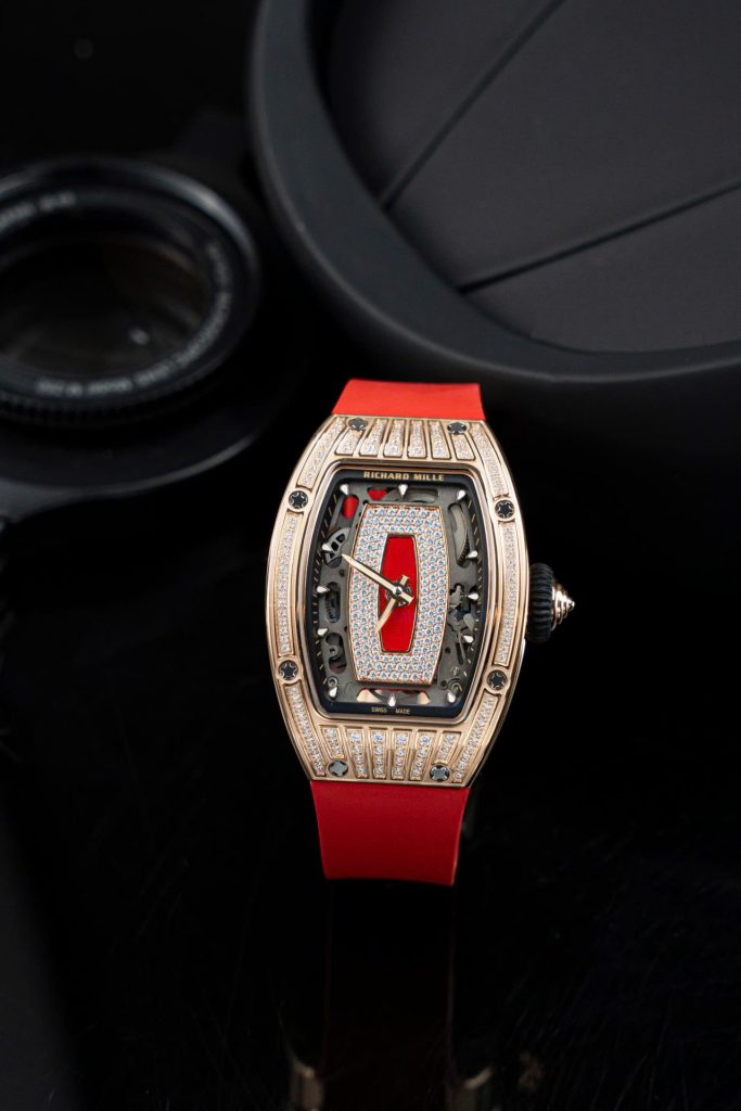 Đồng Hồ Richard Mille Replica 11 RM07-01 Nữ Màu Đỏ Xưởng ZF 36mm (2)