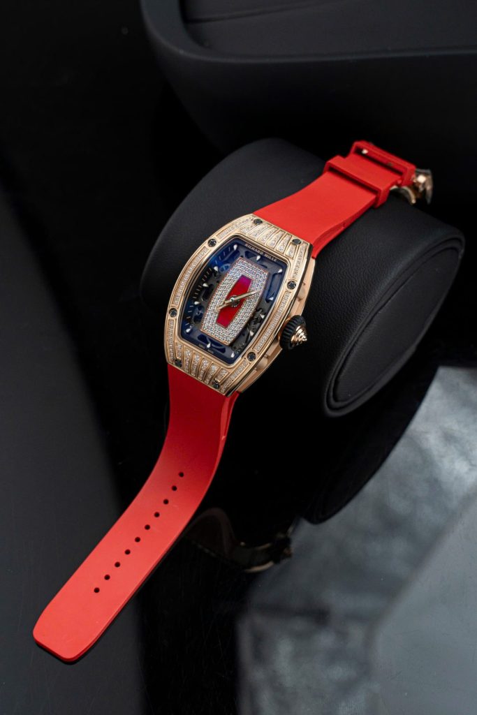 Đồng Hồ Richard Mille Replica 11 RM07-01 Nữ Màu Đỏ Xưởng ZF 36mm (2)